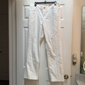 Style & Co vintage white womens jeans